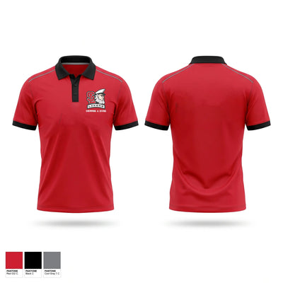Spring Lake HS Boys Swimming/ Diving Team Short Sleeve Performance Polo - 3