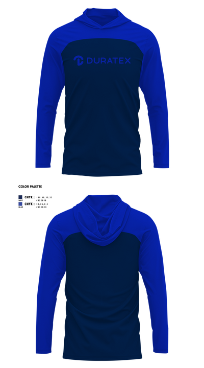Duratex Long Sleeve Hooded Sun Shirt - 1