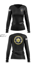 Jackson County SD 76325947 Women's Long Sleeve V-neck Shirt - 21