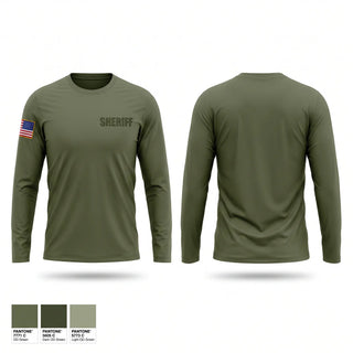 Long Sleeve Performance Shirt, Sheriff, Police, Teamtime, Team time, sublimation, custom sports apparel, team uniforms, spirit wear, spiritwear, sports uniforms, custom shirts, team store, custom team store, fundraiser sports, apparel fundraiser