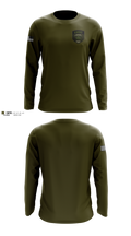 Whitman County Sheriff's Office Corrections 85641181 Long Sleeve Performance Shirt - 100