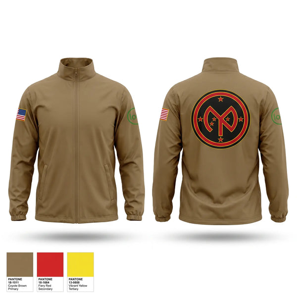Windbreaker, A Co, 1-69th IN, National Guard, Teamtime, Team time, sublimation, custom sports apparel, team uniforms, spirit wear, spiritwear, sports uniforms, custom shirts, team store, custom team store, fundraiser sports, apparel fundraiser