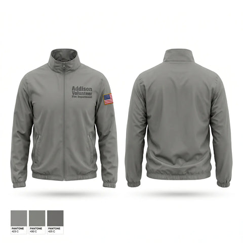 Windbreaker, Addison Volunteer Fire Department, Fire Department, Teamtime, Team time, sublimation, custom sports apparel, team uniforms, spirit wear, spiritwear, sports uniforms, custom shirts, team store, custom team store, fundraiser sports, apparel fundraiser