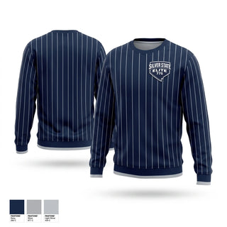 Crew Neck Sweatshirt, Silver State Elite, Baseball, Teamtime, Team time, sublimation, custom sports apparel, team uniforms, spirit wear, spiritwear, sports uniforms, custom shirts, team store, custom team store, fundraiser sports, apparel fundraiser