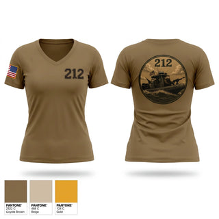 Womens Short Sleeve Vneck Shirt, MSRON TWO BD 212, Navy, Teamtime, Team time, sublimation, custom sports apparel, team uniforms, spirit wear, spiritwear, sports uniforms, custom shirts, team store, custom team store, fundraiser sports, apparel fundraiser