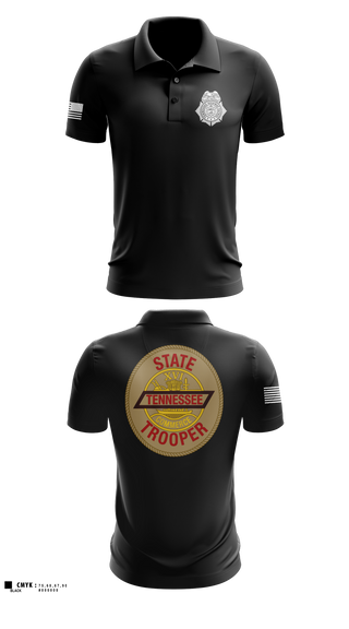 Short Sleeve Performance Polo, THP motor carrier unit, Police, Teamtime, Team time, sublimation, custom sports apparel, team uniforms, spirit wear, spiritwear, sports uniforms, custom shirts, team store, custom team store, fundraiser sports, apparel fundraiser