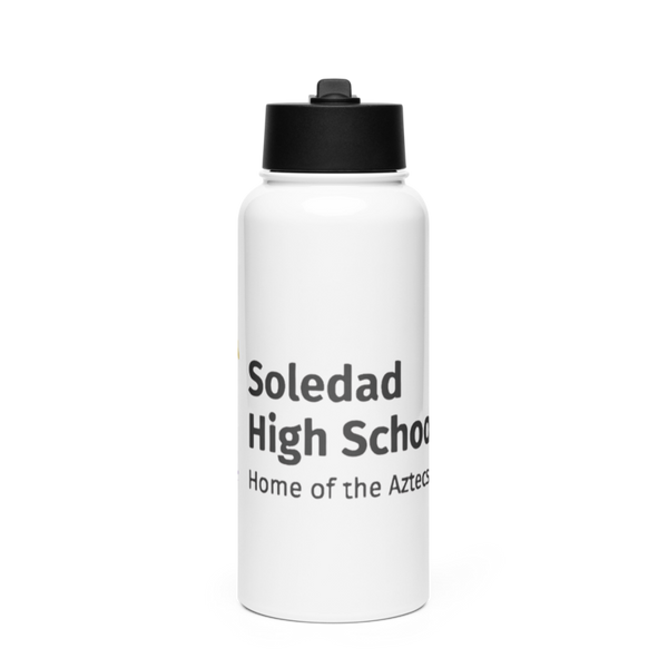 Soledad High School Cheer 88814096 Stainless Steel Water Bottle with a Straw Lid