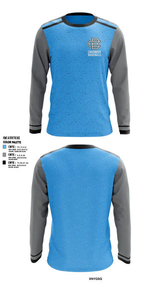 Long Sleeve Performance Shirt, Crashout Baseball, Baseball, Teamtime, Team time, sublimation, custom sports apparel, team uniforms, spirit wear, spiritwear, sports uniforms, custom shirts, team store, custom team store, fundraiser sports, apparel fundraiser