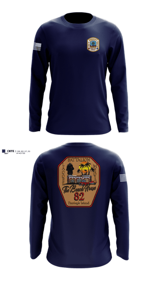 Long Sleeve Performance Shirt, , Fire Department, Teamtime, Team time, sublimation, custom sports apparel, team uniforms, spirit wear, spiritwear, sports uniforms, custom shirts, team store, custom team store, fundraiser sports, apparel fundraiser