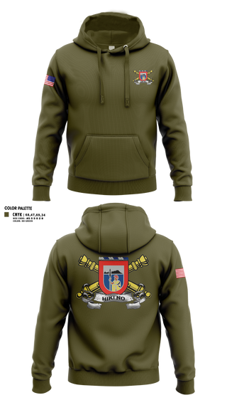 Hoodie, 1/487th FA BN, Army, Teamtime, Team time, sublimation, custom sports apparel, team uniforms, spirit wear, spiritwear, sports uniforms, custom shirts, team store, custom team store, fundraiser sports, apparel fundraiser