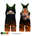 Rock Springs Tigers 48628423 Wrestling Singlet - 1