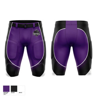 Integrated Football Pants, Ohio Valley Elite Football Club, , Teamtime, Team time, sublimation, custom sports apparel, team uniforms, spirit wear, spiritwear, sports uniforms, custom shirts, team store, custom team store, fundraiser sports, apparel fundraiser