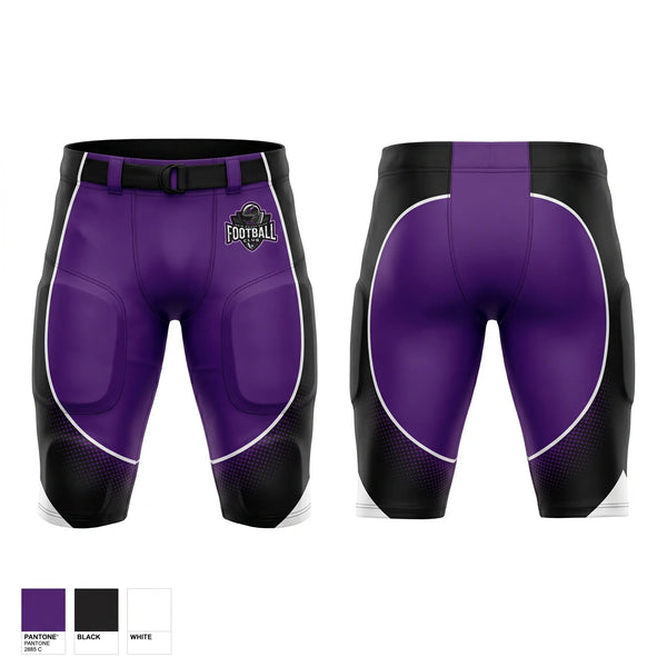 Integrated Football Pants, Ohio Valley Elite Football Club, , Teamtime, Team time, sublimation, custom sports apparel, team uniforms, spirit wear, spiritwear, sports uniforms, custom shirts, team store, custom team store, fundraiser sports, apparel fundraiser