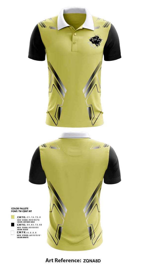 Short Sleeve Performance Polo, Panthers, Women's Volleyball, Teamtime, Team time, sublimation, custom sports apparel, team uniforms, spirit wear, spiritwear, sports uniforms, custom shirts, team store, custom team store, fundraiser sports, apparel fundraiser