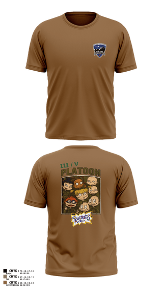 Short Sleeve Performance Shirt, 2-10 AHB Knighthawks, Army, Teamtime, Team time, sublimation, custom sports apparel, team uniforms, spirit wear, spiritwear, sports uniforms, custom shirts, team store, custom team store, fundraiser sports, apparel fundraiser