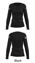 Coast Guard Station Port Aransas 18143377 Women's Long Sleeve V-neck Shirt - 35