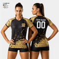 Mormon Trail Volleyball 76230143 Women's Short Sleeve V-neck Shirt - 3
