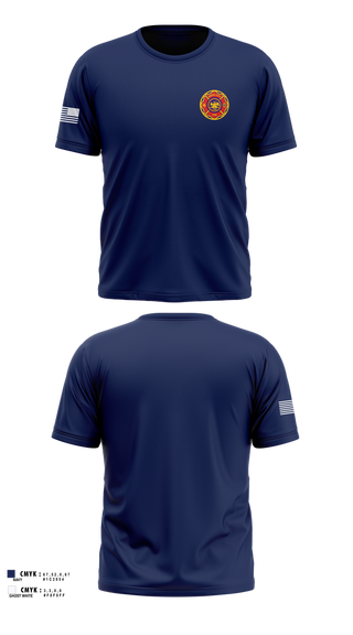 Short Sleeve Performance Shirt, Union City Fire & Emergency Services, Fire Department, Teamtime, Team time, sublimation, custom sports apparel, team uniforms, spirit wear, spiritwear, sports uniforms, custom shirts, team store, custom team store, fundraiser sports, apparel fundraiser