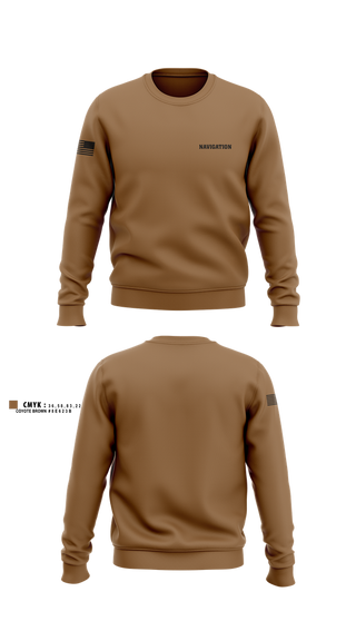 Crew Neck Sweatshirt, NAVIGATION, Navy, Teamtime, Team time, sublimation, custom sports apparel, team uniforms, spirit wear, spiritwear, sports uniforms, custom shirts, team store, custom team store, fundraiser sports, apparel fundraiser