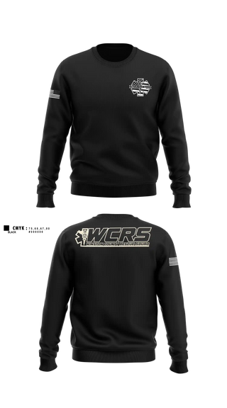 Crew Neck Sweatshirt, Winston County Rescue Squad, EMS/EMT, Teamtime, Team time, sublimation, custom sports apparel, team uniforms, spirit wear, spiritwear, sports uniforms, custom shirts, team store, custom team store, fundraiser sports, apparel fundraiser