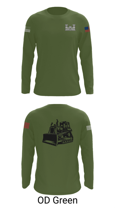 A co 229th Heavy 11453419 Long Sleeve Performance Shirt 46