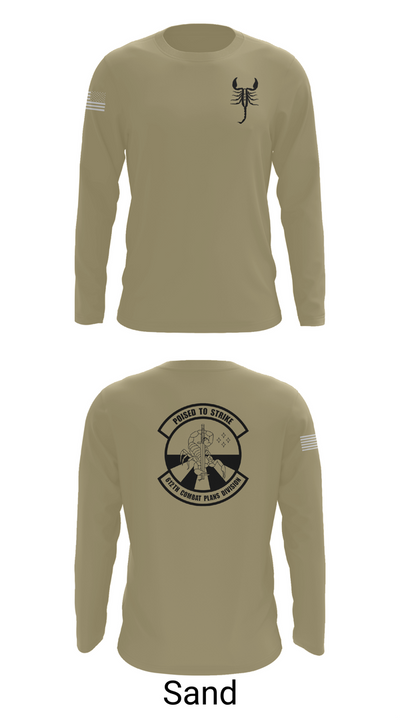 612 Combat Plans Division 33467632 Long Sleeve Performance Shirt 86