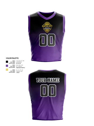 Mens Basketball Jersey, Clutch City Hoops, Men's Basketball, Teamtime, Team time, sublimation, custom sports apparel, team uniforms, spirit wear, spiritwear, sports uniforms, custom shirts, team store, custom team store, fundraiser sports, apparel fundraiser