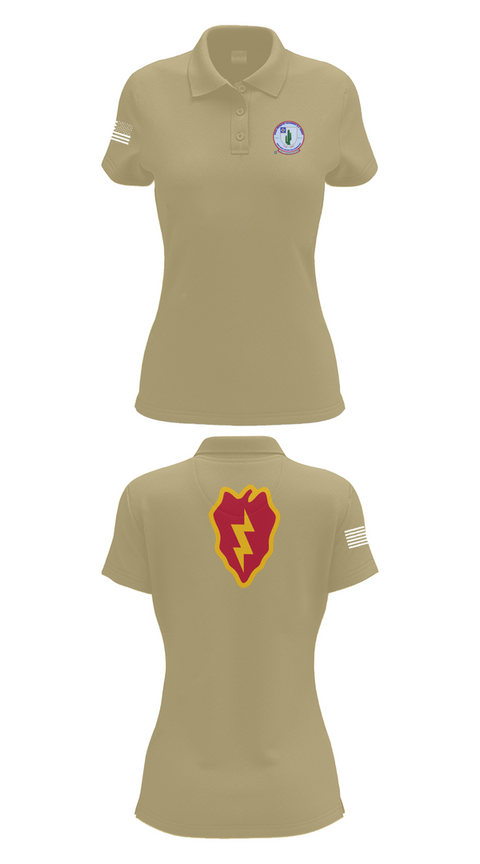 Womens Short Sleeve Performance Polo, 2-35 Infantry Batallion, , Teamtime, Team time, sublimation, custom sports apparel, team uniforms, spirit wear, spiritwear, sports uniforms, custom shirts, team store, custom team store, fundraiser sports, apparel fundraiser