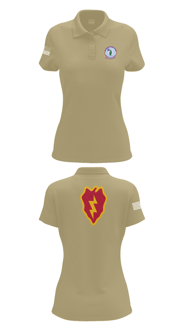 Womens Short Sleeve Performance Polo, 2-35 Infantry Batallion, , Teamtime, Team time, sublimation, custom sports apparel, team uniforms, spirit wear, spiritwear, sports uniforms, custom shirts, team store, custom team store, fundraiser sports, apparel fundraiser