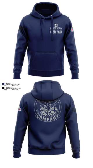 Hoodie, American Ambulance Rescue Team, EMS/EMT, Teamtime, Team time, sublimation, custom sports apparel, team uniforms, spirit wear, spiritwear, sports uniforms, custom shirts, team store, custom team store, fundraiser sports, apparel fundraiser