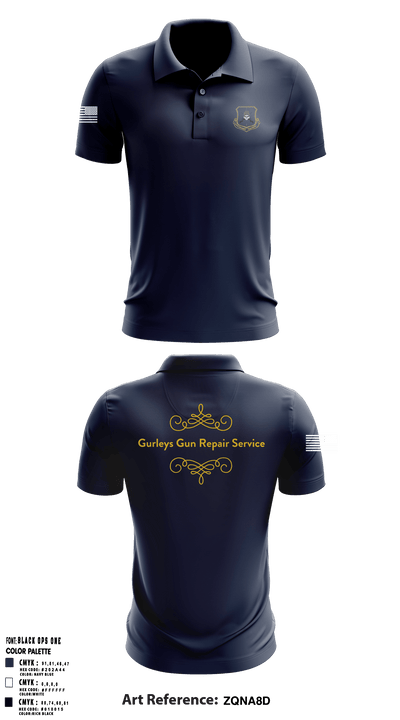 Gurley's Gun Repair Service LLCGurley's Gun Repair Service LLC 86896229 Short Sleeve Performance Polo - 1