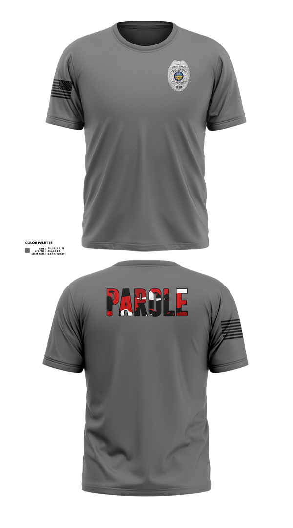 Short Sleeve Performance Shirt, Adult Parole Authority, Police, Teamtime, Team time, sublimation, custom sports apparel, team uniforms, spirit wear, spiritwear, sports uniforms, custom shirts, team store, custom team store, fundraiser sports, apparel fundraiser