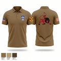 Charlie’s Battery 1st Battalion 163rd Field Artillery Division 96416093 Short Sleeve Performance Polo - 1