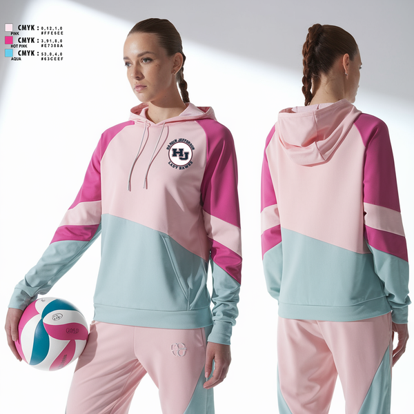 Hoodie, Hardin Jefferson Lady Hawks, Women's Volleyball, Teamtime, Team time, sublimation, custom sports apparel, team uniforms, spirit wear, spiritwear, sports uniforms, custom shirts, team store, custom team store, fundraiser sports, apparel fundraiser