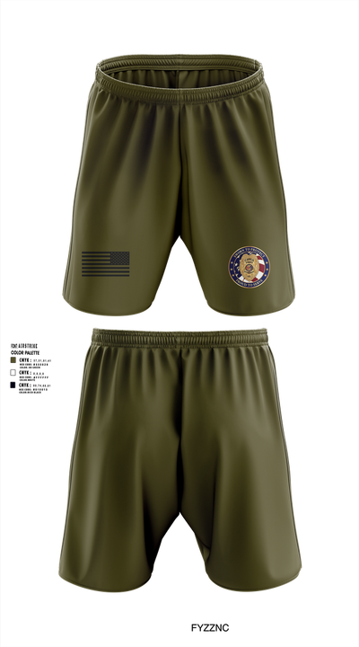 Cayce Police K9 35627395 Athletic Shorts With Pockets - 102