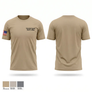 Short Sleeve Performance Shirt, Lancaster County Sheriff’s Office, Police, Teamtime, Team time, sublimation, custom sports apparel, team uniforms, spirit wear, spiritwear, sports uniforms, custom shirts, team store, custom team store, fundraiser sports, apparel fundraiser