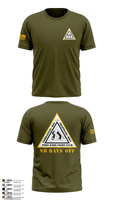 Fort Knox Fight Club Short Sleeve Performance Shirt - 5