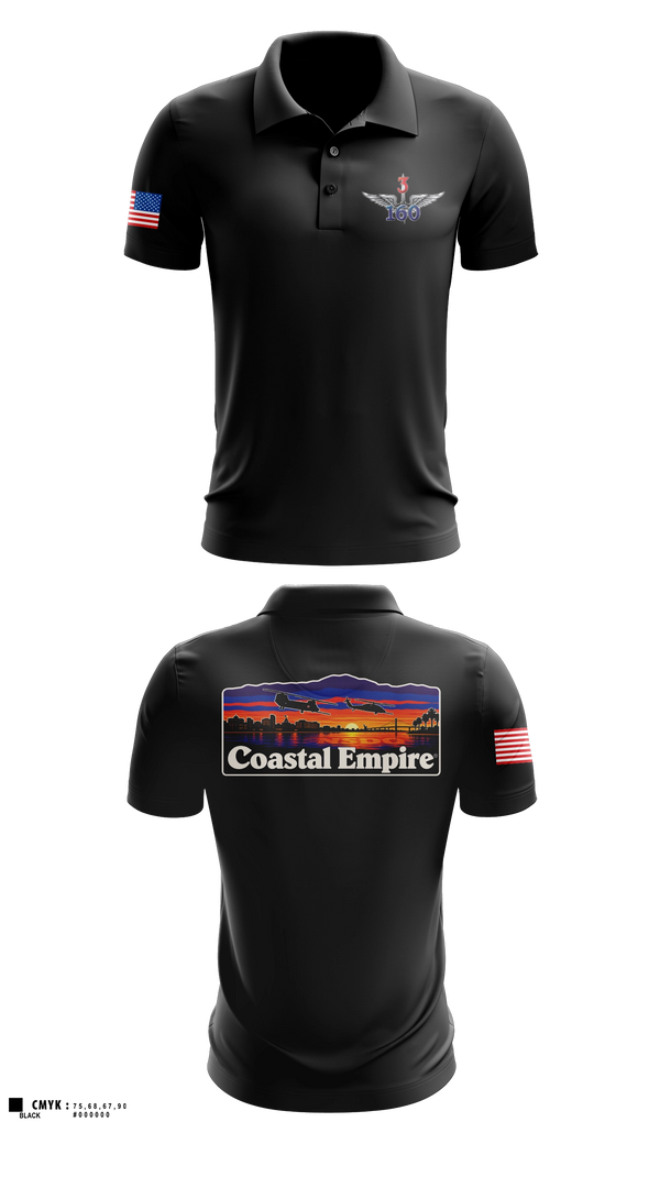 Short Sleeve Performance Polo, 3/160th SOAR, Army, Teamtime, Team time, sublimation, custom sports apparel, team uniforms, spirit wear, spiritwear, sports uniforms, custom shirts, team store, custom team store, fundraiser sports, apparel fundraiser
