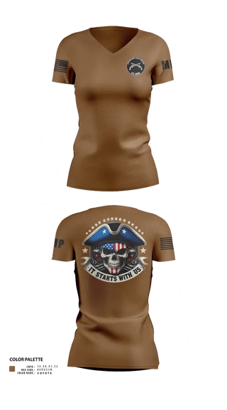 Womens Short Sleeve Vneck Shirt, , Army, Teamtime, Team time, sublimation, custom sports apparel, team uniforms, spirit wear, spiritwear, sports uniforms, custom shirts, team store, custom team store, fundraiser sports, apparel fundraiser