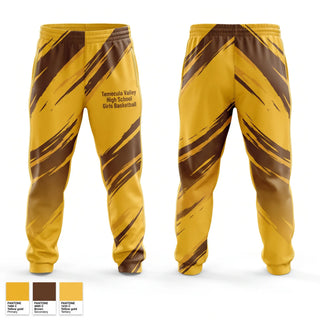Sweatpants, Temecula Valley High School Girls Basketball, Women's Basketball, Teamtime, Team time, sublimation, custom sports apparel, team uniforms, spirit wear, spiritwear, sports uniforms, custom shirts, team store, custom team store, fundraiser sports, apparel fundraiser