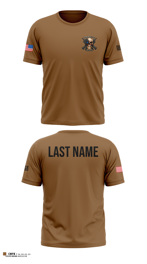 Old School Cotton Feel Shirt, HSC 615TH ASB, Army, Teamtime, Team time, sublimation, custom sports apparel, team uniforms, spirit wear, spiritwear, sports uniforms, custom shirts, team store, custom team store, fundraiser sports, apparel fundraiser