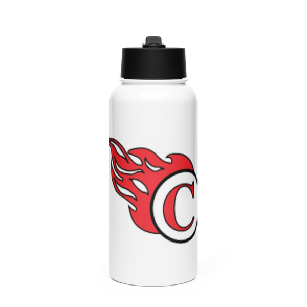 Cardinal Comets Volleyball 76762578 Stainless Steel Water Bottle with a Straw Lid