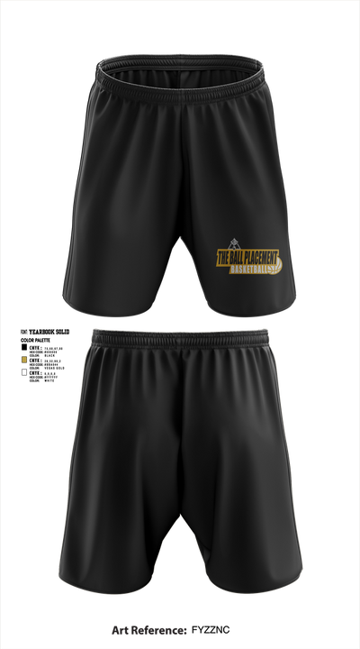 Ball Placement Athletic Shorts With Pockets - 10
