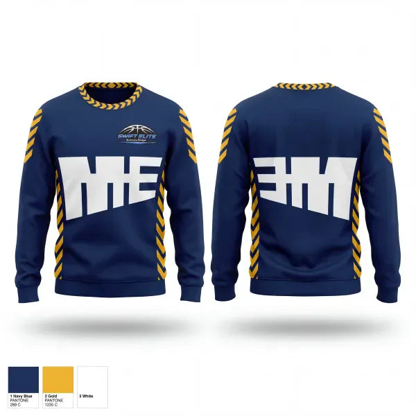 Crew Neck Sweatshirt, SWIFT ELITE, Women's Basketball, Teamtime, Team time, sublimation, custom sports apparel, team uniforms, spirit wear, spiritwear, sports uniforms, custom shirts, team store, custom team store, fundraiser sports, apparel fundraiser