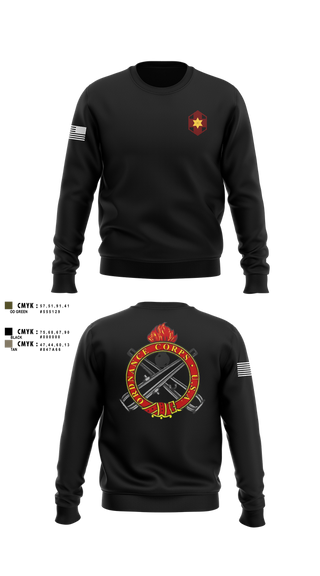Crew Neck Sweatshirt, 405th Field Hospital, , Teamtime, Team time, sublimation, custom sports apparel, team uniforms, spirit wear, spiritwear, sports uniforms, custom shirts, team store, custom team store, fundraiser sports, apparel fundraiser