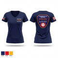 Hindsville rural fire department 31876282 Women's Short Sleeve V-neck Shirt - 1