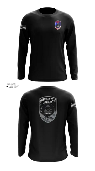 Long Sleeve Performance Shirt, JPD, Police, Teamtime, Team time, sublimation, custom sports apparel, team uniforms, spirit wear, spiritwear, sports uniforms, custom shirts, team store, custom team store, fundraiser sports, apparel fundraiser