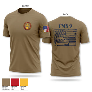 Short Sleeve Performance Shirt, FMS #9, Army, Teamtime, Team time, sublimation, custom sports apparel, team uniforms, spirit wear, spiritwear, sports uniforms, custom shirts, team store, custom team store, fundraiser sports, apparel fundraiser