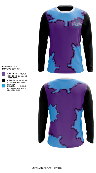 NTX Dynamites 65824983 Long Sleeve Performance Shirt 1