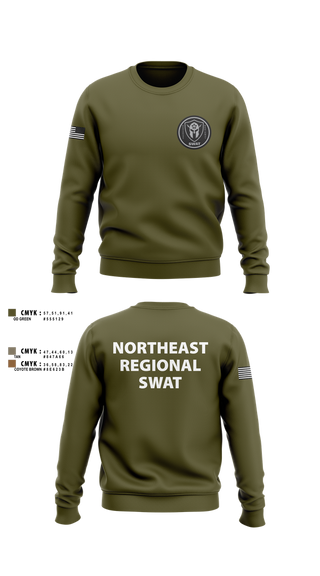Crew Neck Sweatshirt, Swat, , Teamtime, Team time, sublimation, custom sports apparel, team uniforms, spirit wear, spiritwear, sports uniforms, custom shirts, team store, custom team store, fundraiser sports, apparel fundraiser